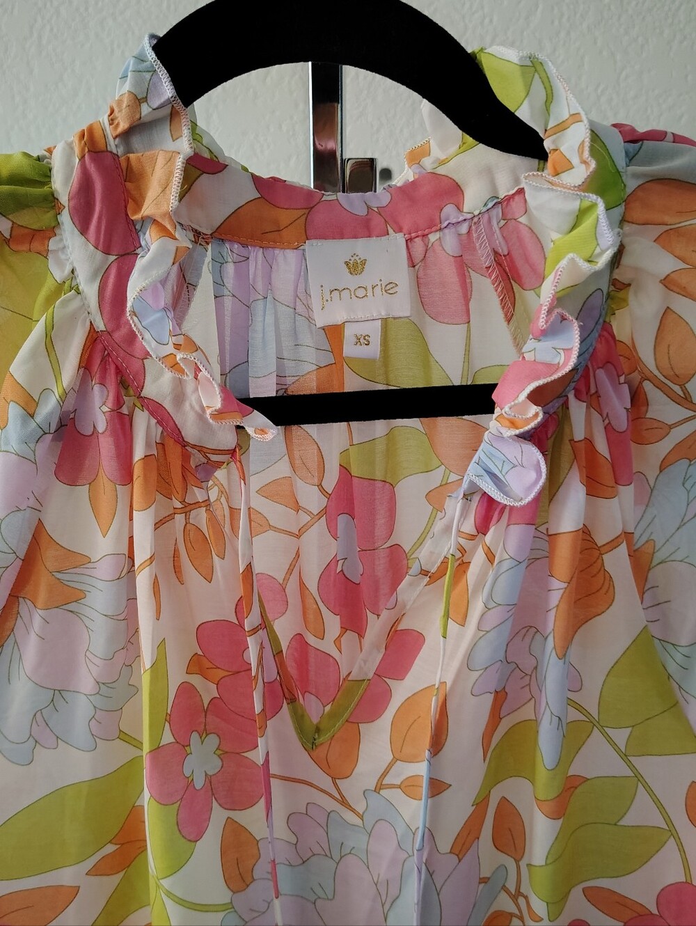 Nwt Tuckernuck  J. Marie  Maxi Dress, Size XS Sundress Summer - Picture 9 of 9
